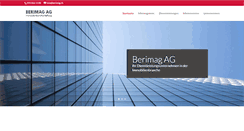 Desktop Screenshot of berimag.ch